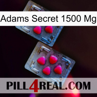 Adams Secret 1500 Mg 14